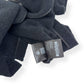 PRADA COTTON TOWELLING BOWLING SHIRT BLACK M