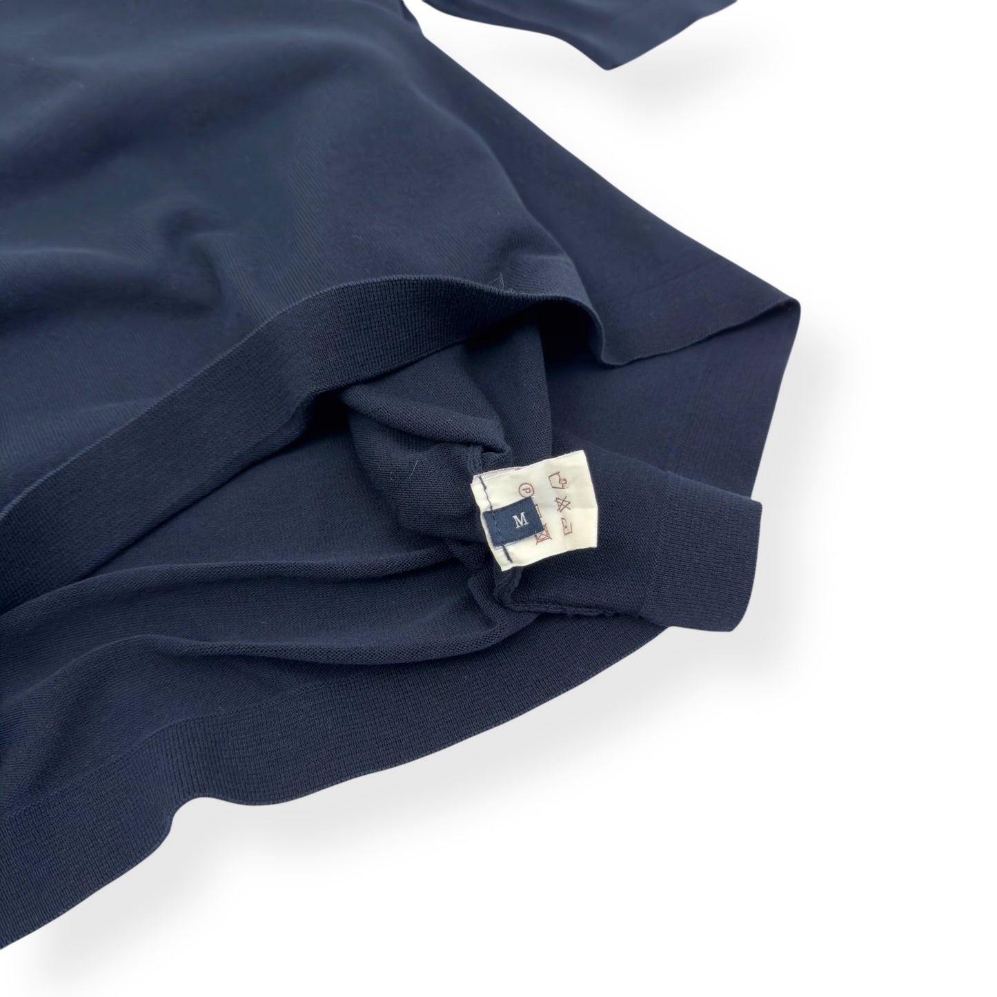 THOM SWEENEY COTTON T-SHIRT BLUE M