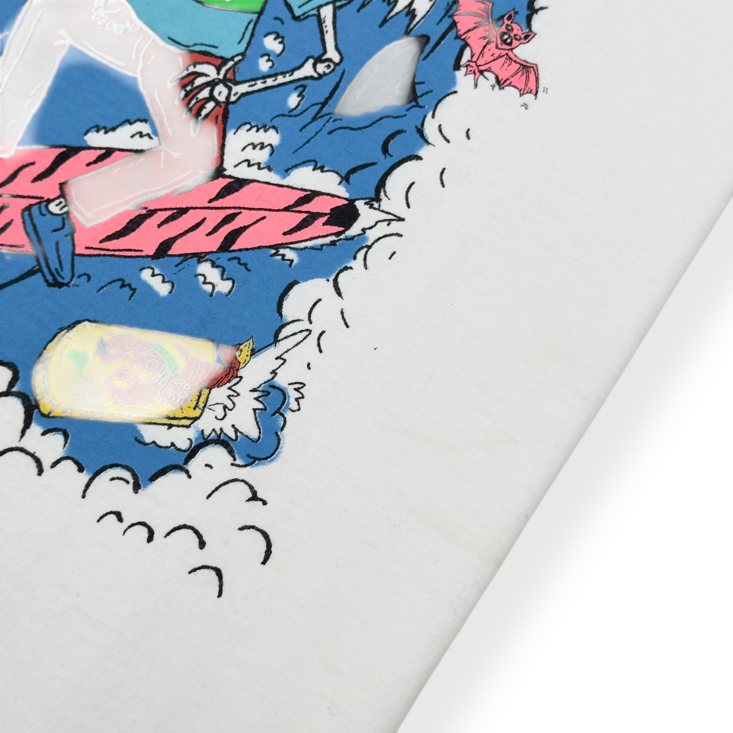 GALLERY DEPT. SKELETON BEACH SURF T-SHIRT WHITE L