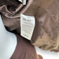 THE ATTICO SINGLE BREASTED BLAZER BROWN UK8