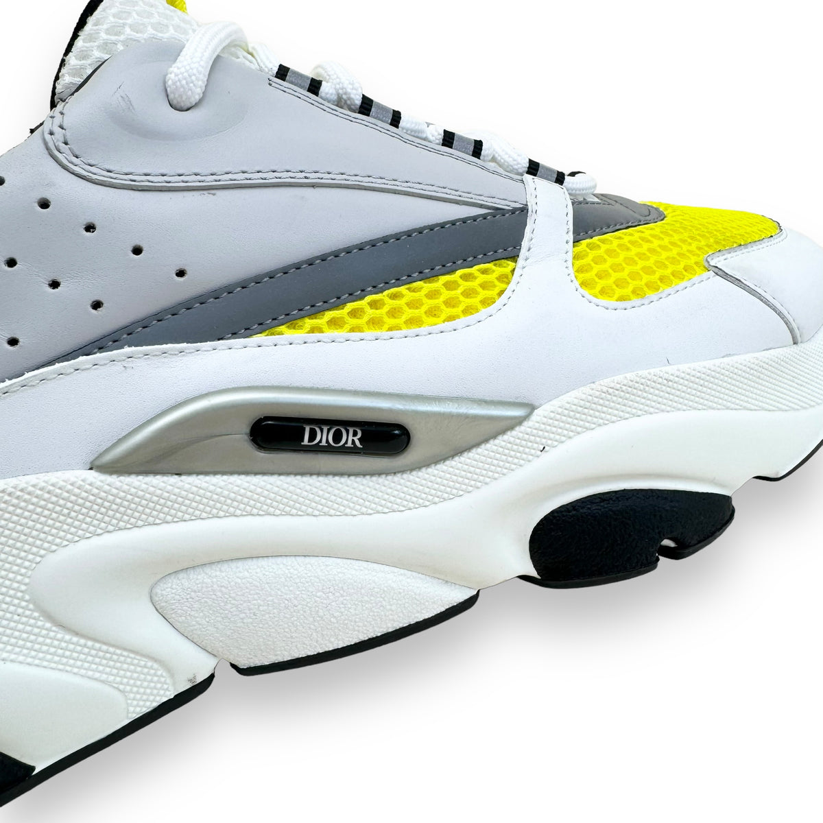DIOR B22 SNEAKER WHITE / YELLOW UK12