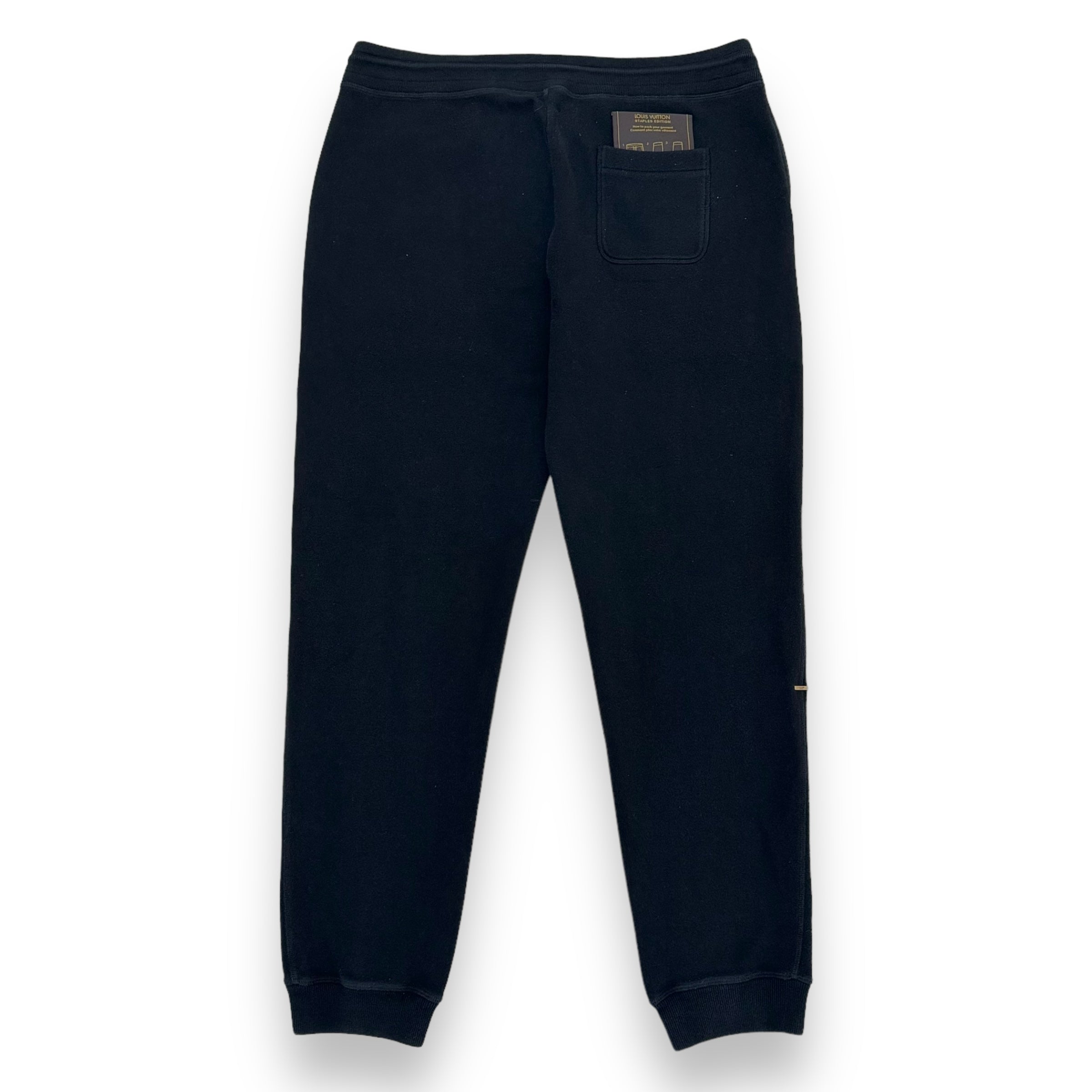 LOUIS VUITTON STAPLES EDITION SWEATPANTS BLACK XXL