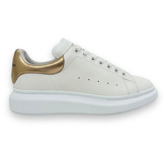 ALEXANDER MCQUEEN SNEAKER WHITE / GOLD UK11