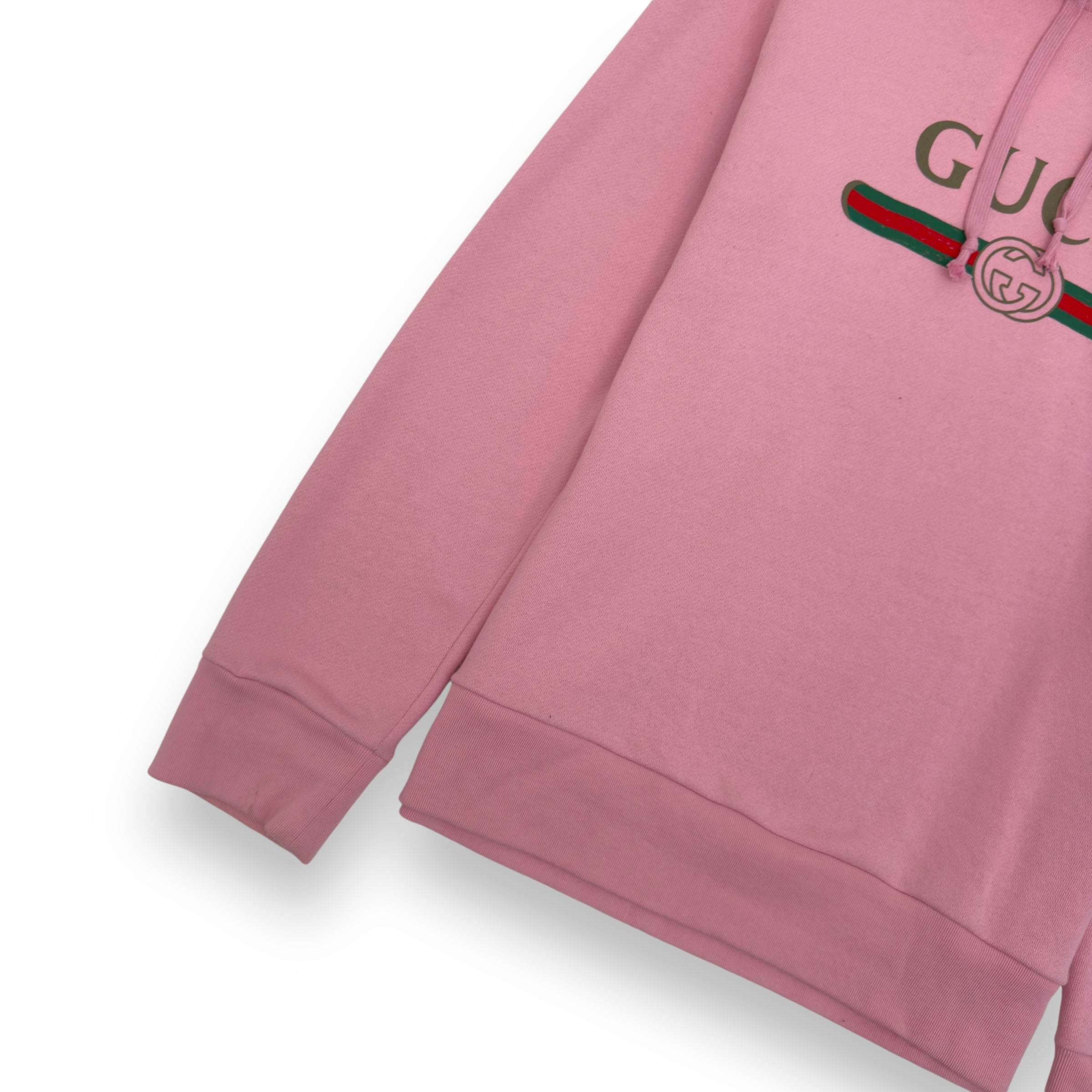 Shops gucci pink dragon hoodie