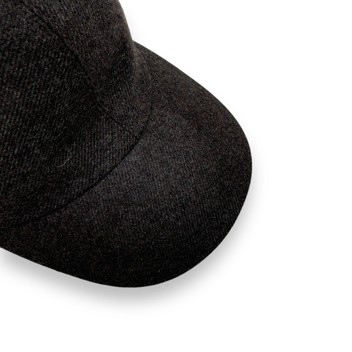 THOM SWEENEY WOOL / CASHMERE CAP DARK BROWN L