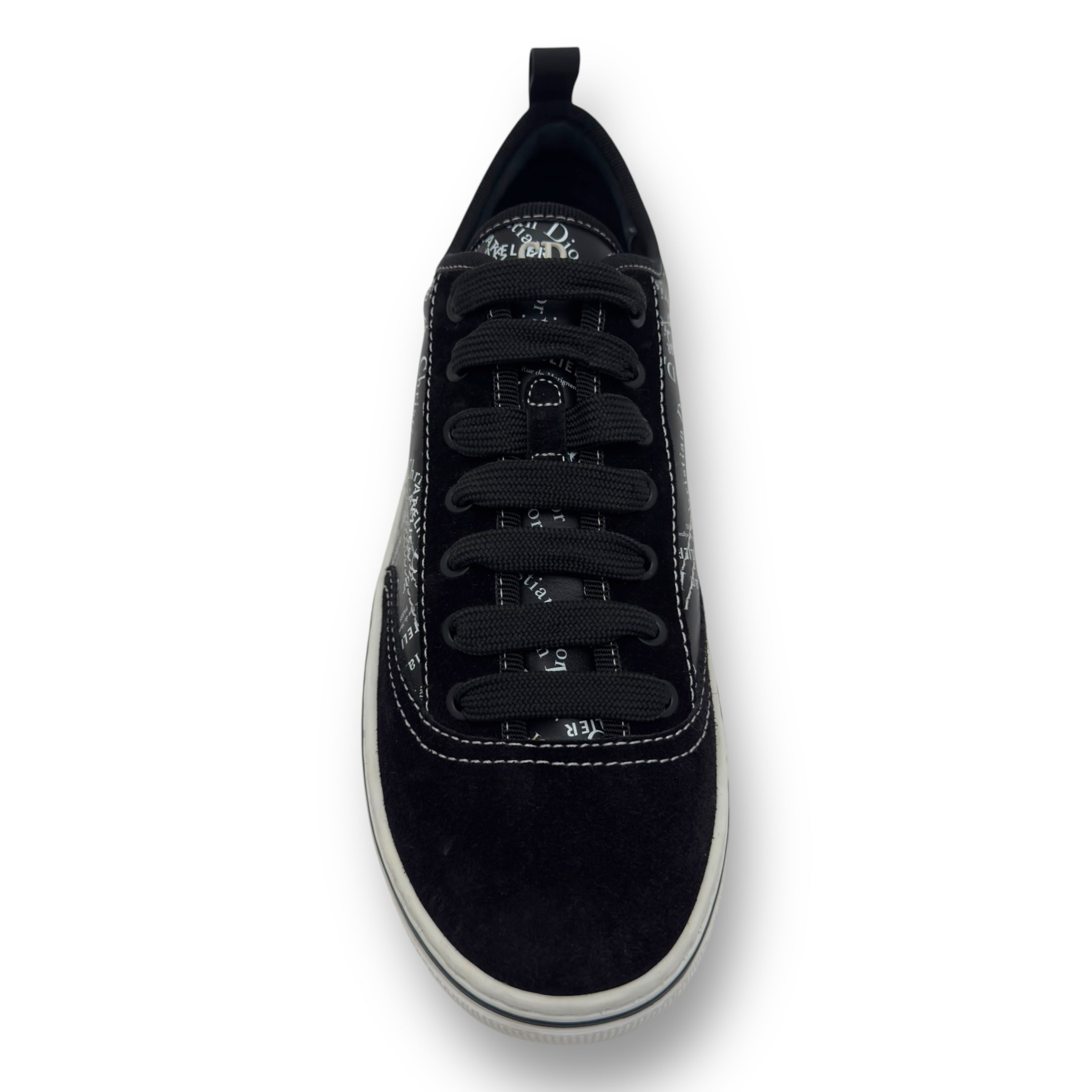 CHRISTIAN DIOR HOMME B11 ATELIER PRINT SNEAKER BLACK / WHITE EU42.5 / UK8.5