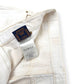 LOUIS VUITTON JACQUARD DENIM SKATE TROUSERS ECRU WHITE W34”