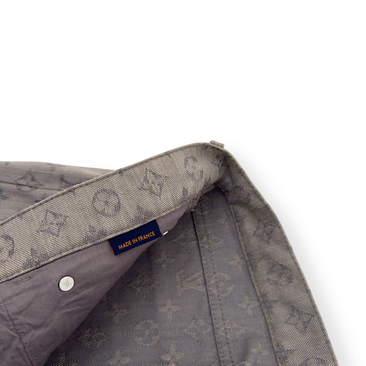 LOUIS VUITTON MONOGRAM SLIM FIT DENIM JEANS GREY M