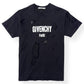 GIVENCHY DISTRESSED LOGO PRINT T-SHIRT BLACK L