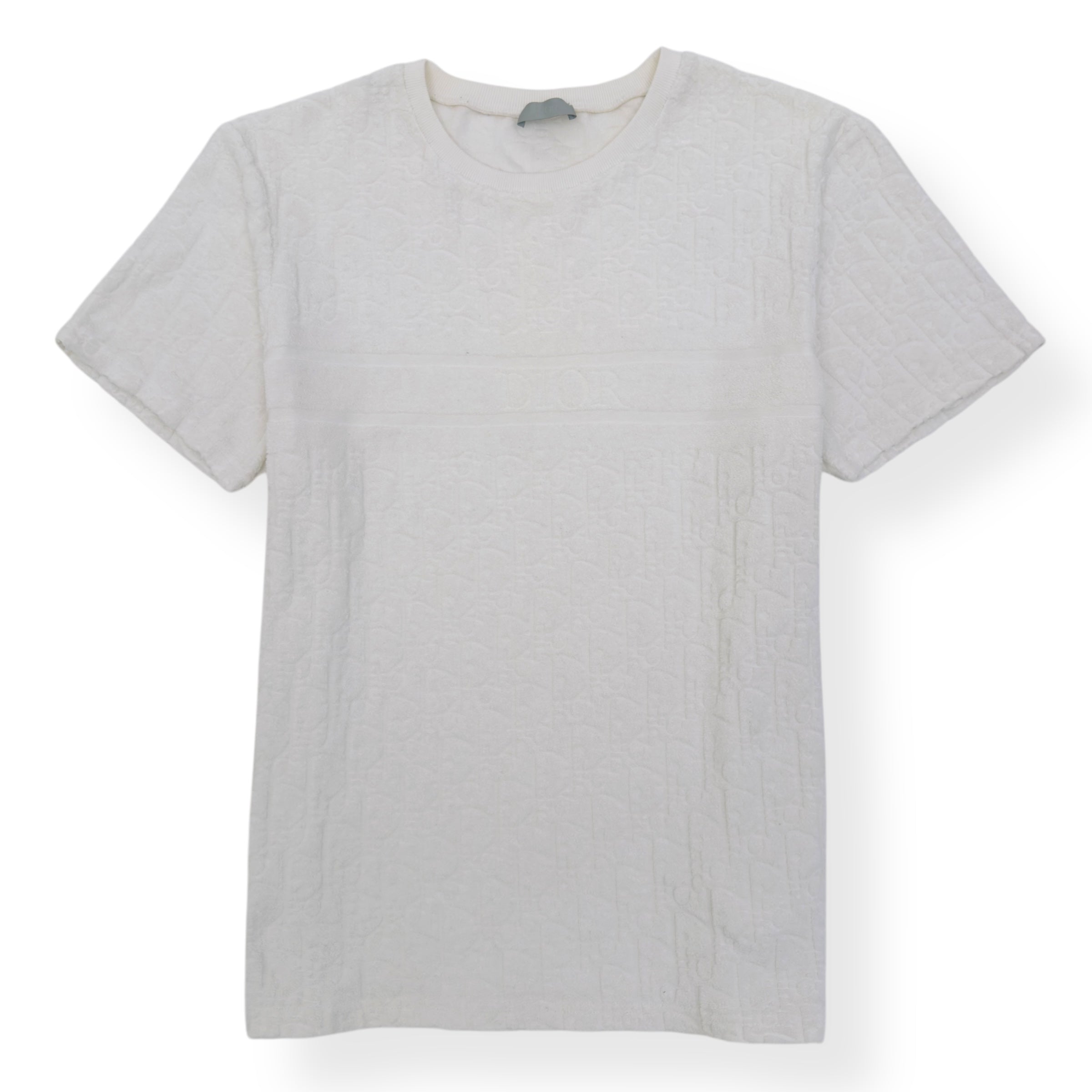 DIOR OBLIQUE T-SHIRT WHITE L