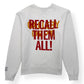 GALLERY DEPT. G BALL CREWNECK SWEATSHIRT WHITE / RED M