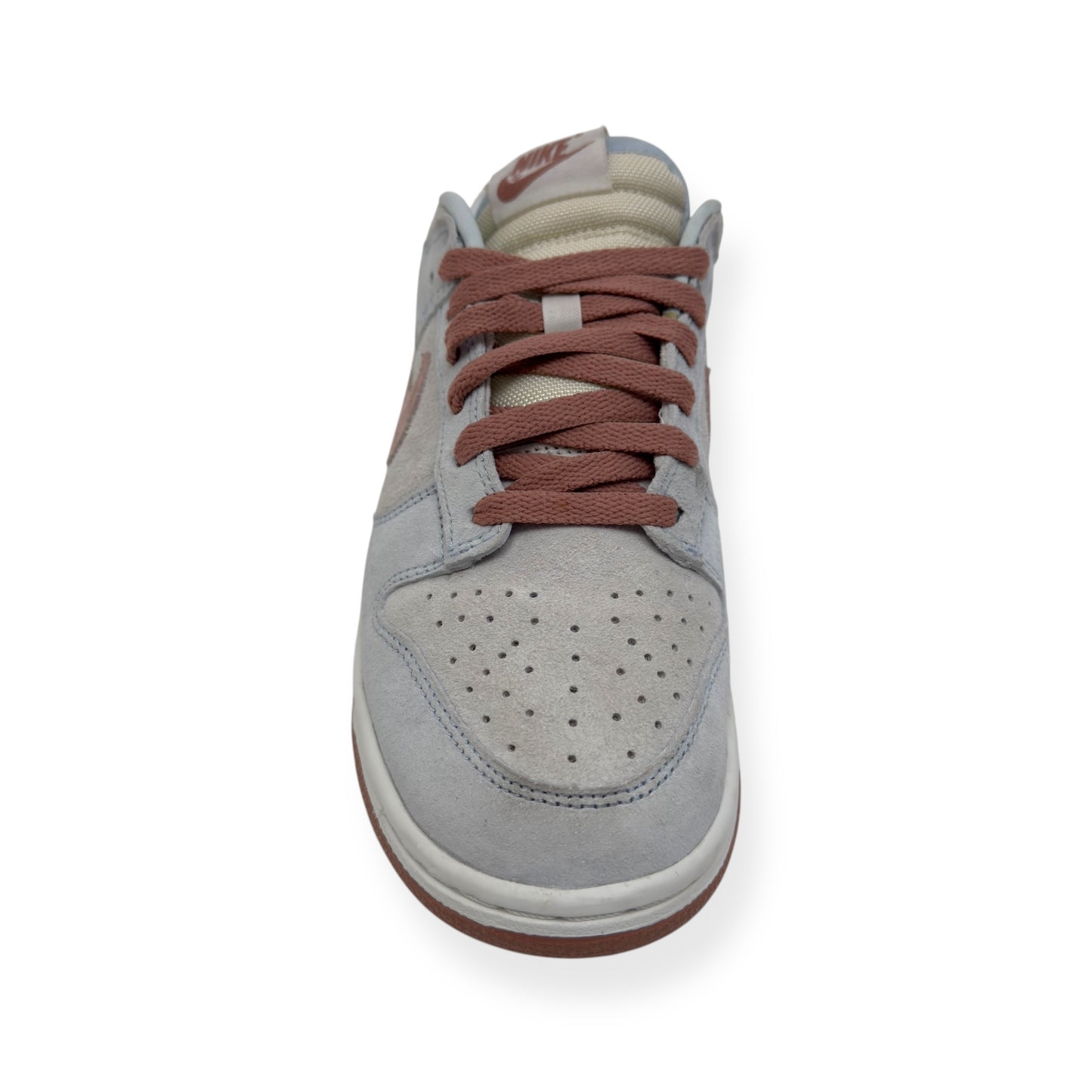 NIKE DUNK LOW TOP SNEAKER FOSSIL ROSE UK7