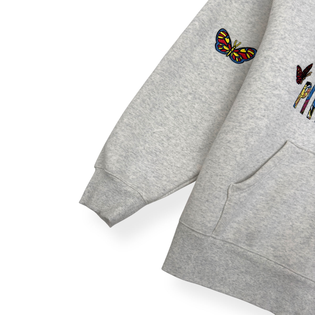 PATTA FAMILY CLASSIC HOODIE GREY / MULTICOLOURED L
