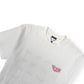 JACQUEMUS LE T-SHIRT VAGUE PRINT LOGO T-SHIRT PINK / WHITE XL