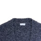 DRIES VAN NOTEN ALPACA / WOOL BLEND CARDIGAN GREY XL