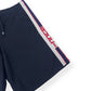 GUCCI TECHNICAL JERSEY SHORTS BLACK / WHITE / RED M