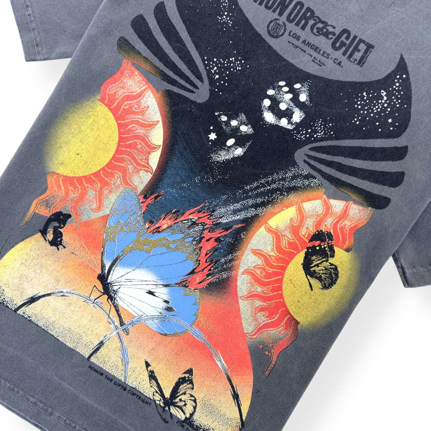 HONOR THE GIFT C-FALL HIGHER POWER T-SHIRT GREY M