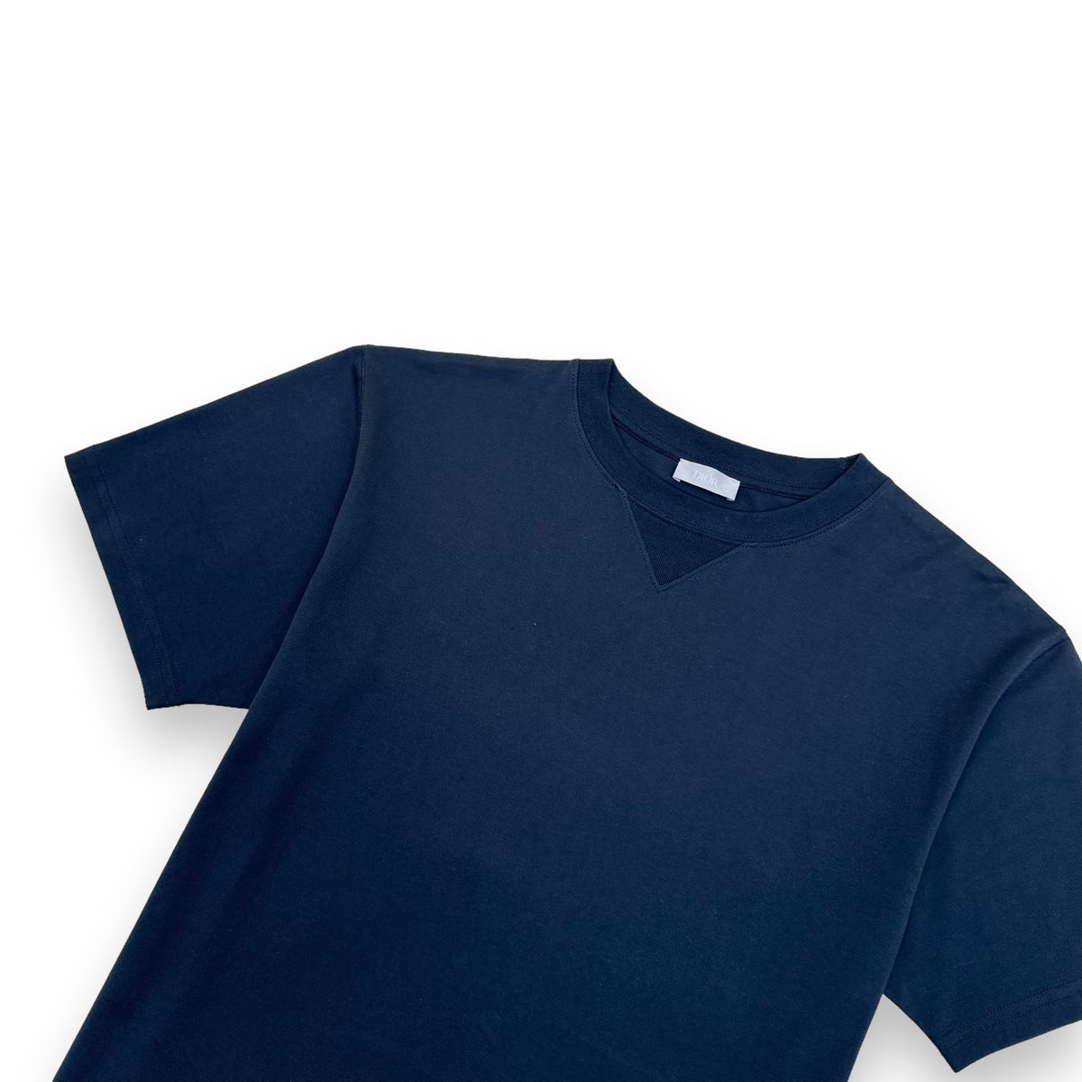 DIOR OBLIQUE LAYERED T-SHIRT NAVY M