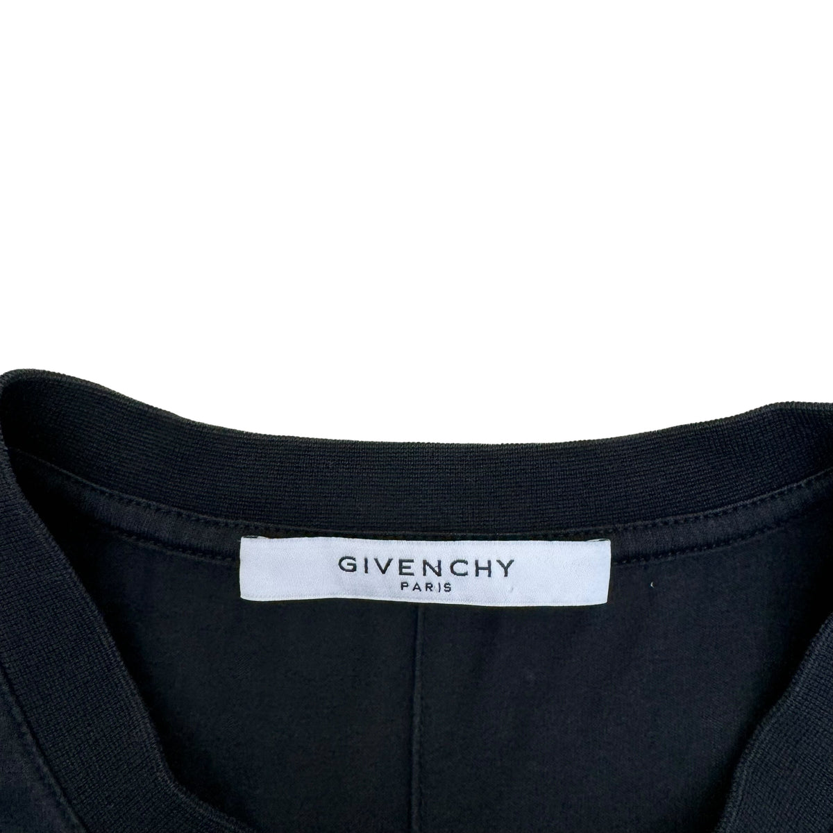 GIVENCHY PARIS LOGO T-SHIRT BLACK M