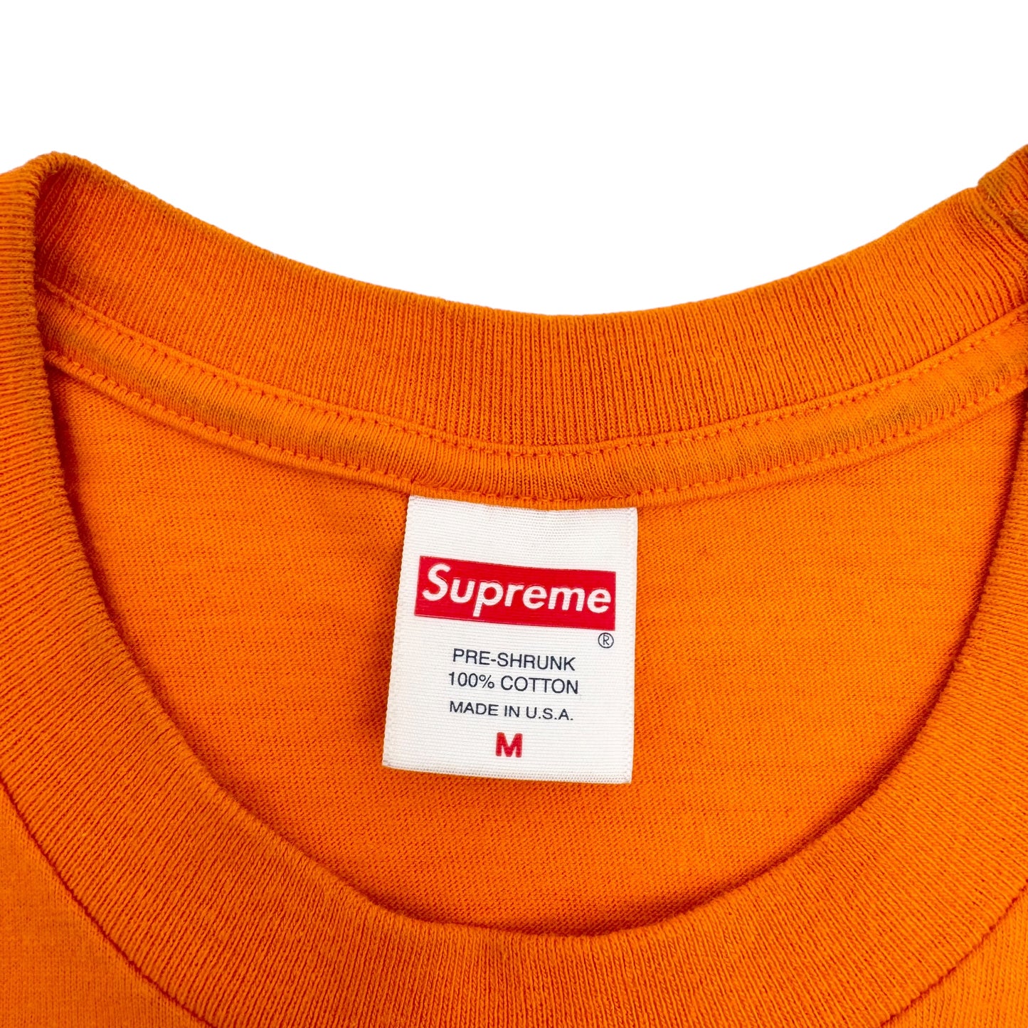 SUPREME APES T-SHIRT ORANGE M