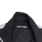 PALM ANGELS LOGO PRINT TRACK JACKET BLACK / WHITE M