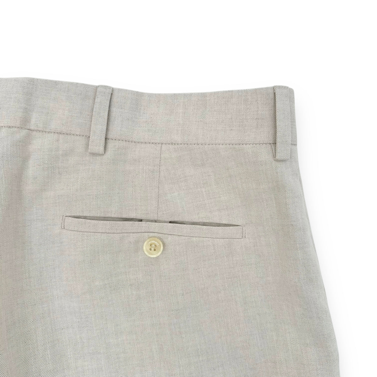 JACQUEMUS LE RAPHIA STRAIGHT LEG LINEN BLEND SUIT TROUSERS 54 / XXL
