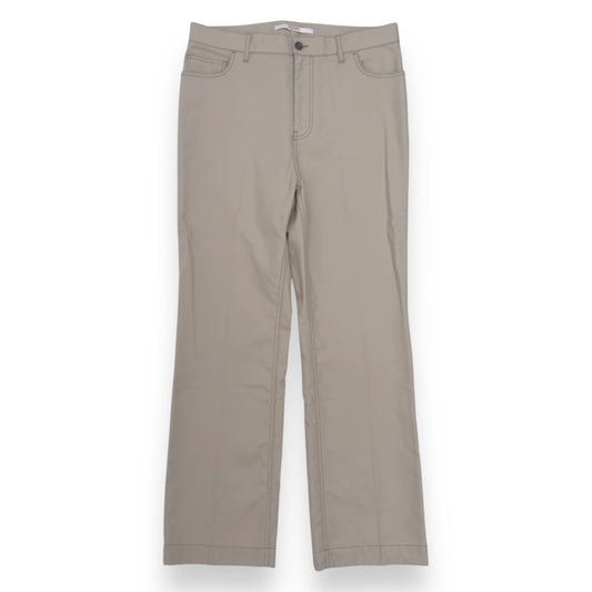 VALENTINO COUTURE GABARDINE TROUSERS SAND BEIGE 50 / L