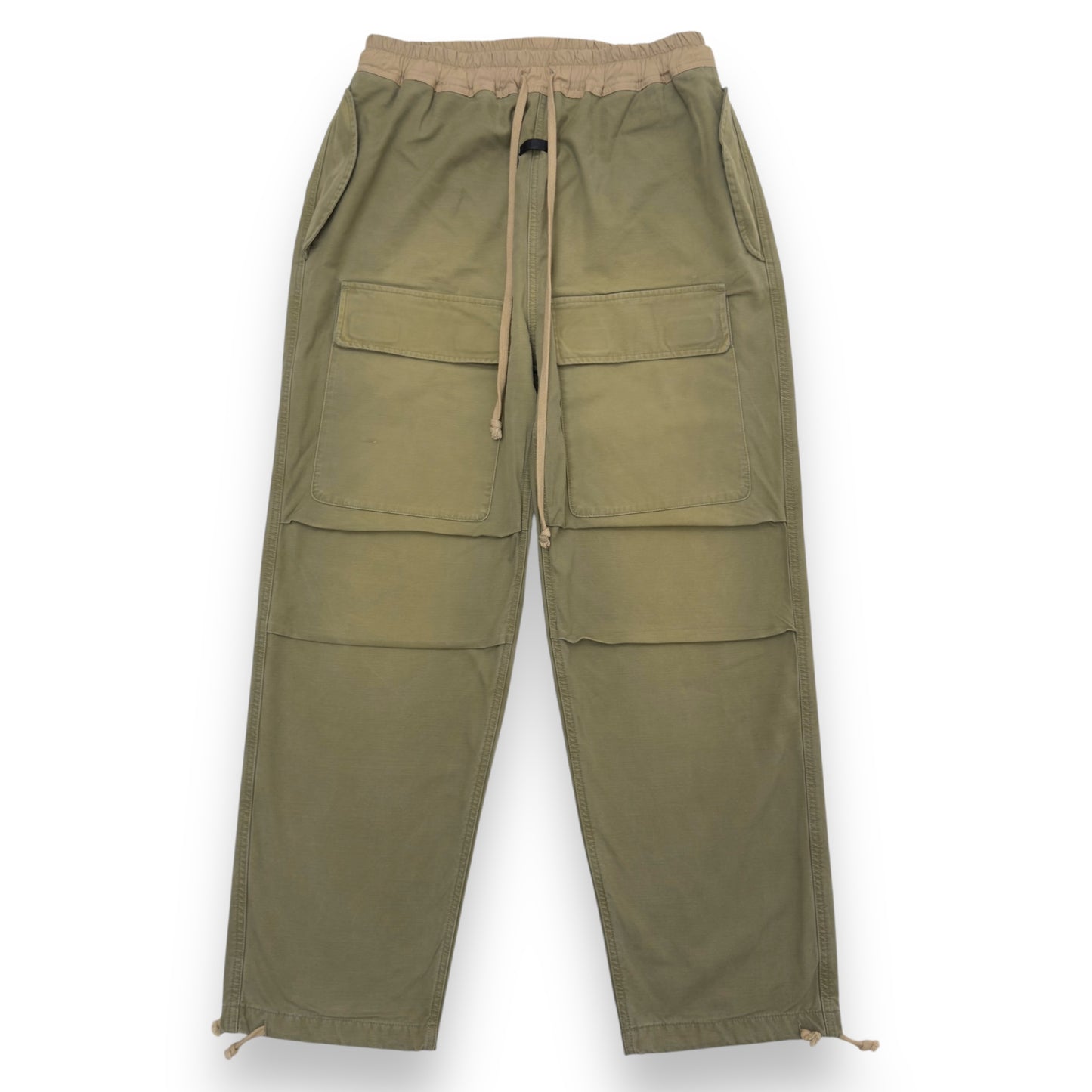 FEAR OF GOD MILITARY CARGO TROUSERS ARMY GREEN L