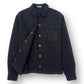 DIOR X SACAI SS22 OBLIQUE OVERSHIRT BLACK 52 / XL