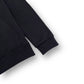 SAINT LAURENT SIGNATURE LOGO PRINT HOODIE BLACK L