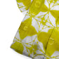 LOUIS VUITTON SHIBORI SHORT-SLEEVE SILK SHIRT YELLOW / WHITE XL