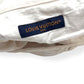 LOUIS VUITTON JACQUARD DENIM SKATE TROUSERS ECRU WHITE W34”