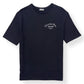 CHRISTIAN DIOR COTTON LOGO CREWNECK T-SHIRT BLACK / WHITE L