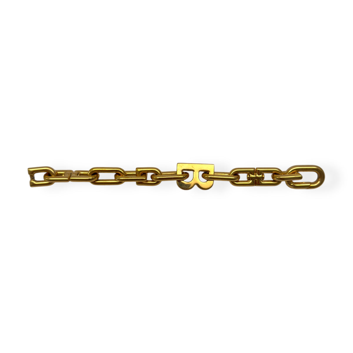 BALENCIAGA B CHAIN BRACELET GOLD
