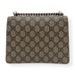 GUCCI GG SUPREME MONOGRAM DIONYSUS CANVAS SHOULDER BAG BEIGE S