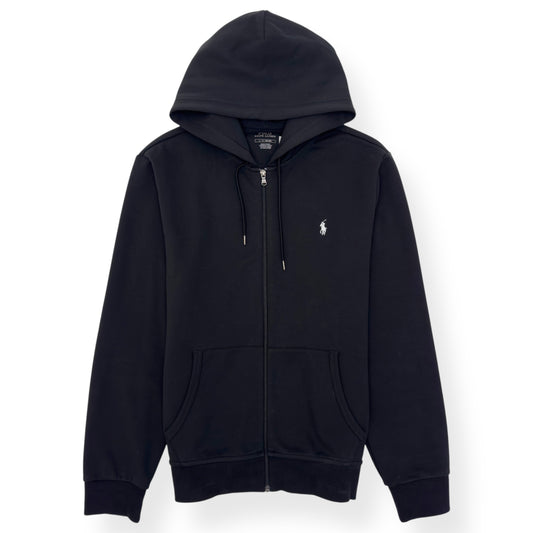 POLO RALPH LAUREN FULL ZIP HOODIE BLACK L