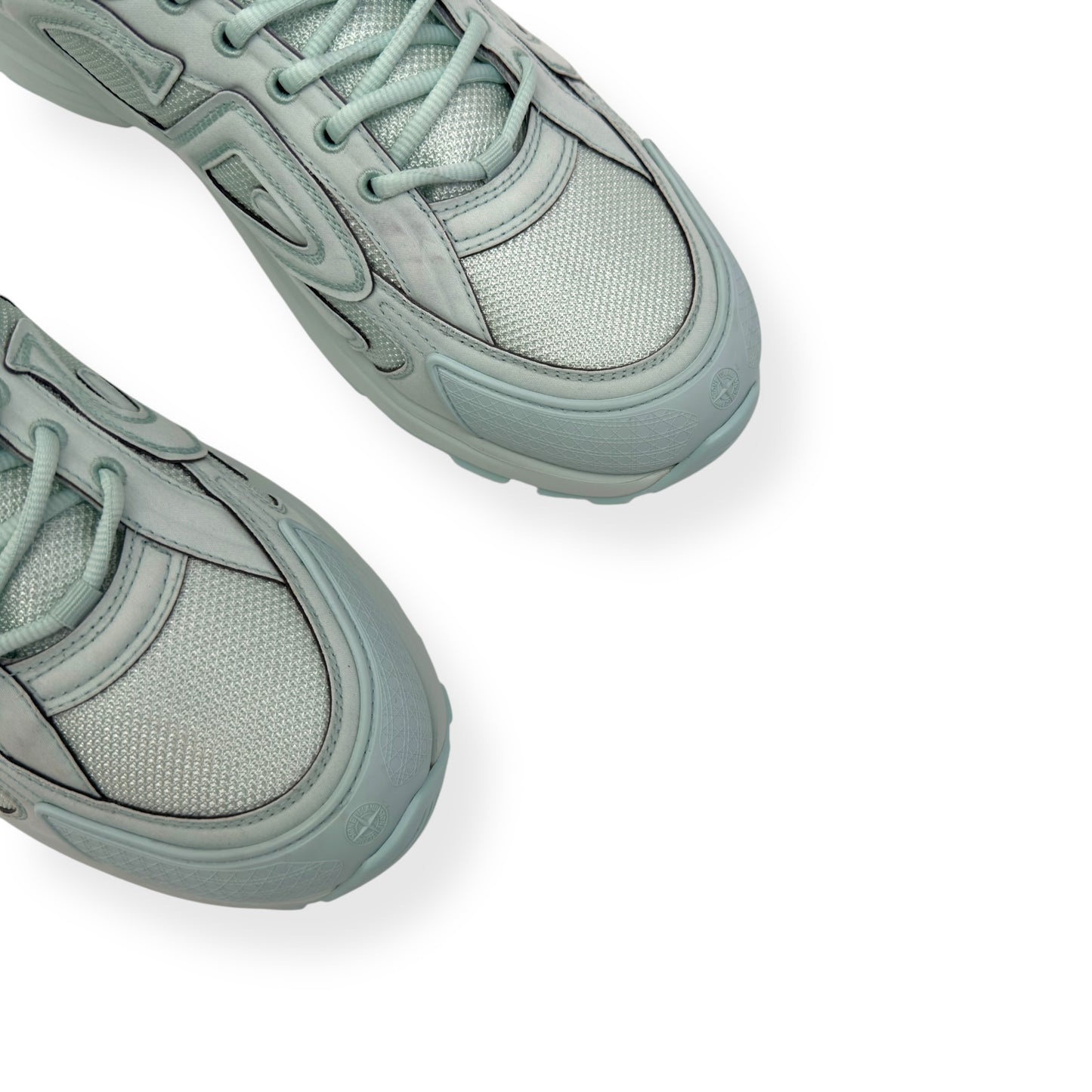 DIOR X STONE ISLAND B30 SNEAKER LIGHT GREEN 46 / UK12