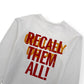 GALLERY DEPT. G BALL CREWNECK SWEATSHIRT WHITE / RED M