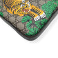 GUCCI BENGAL PRINT FRONT ZIP MESSENGER BAG BEIGE M