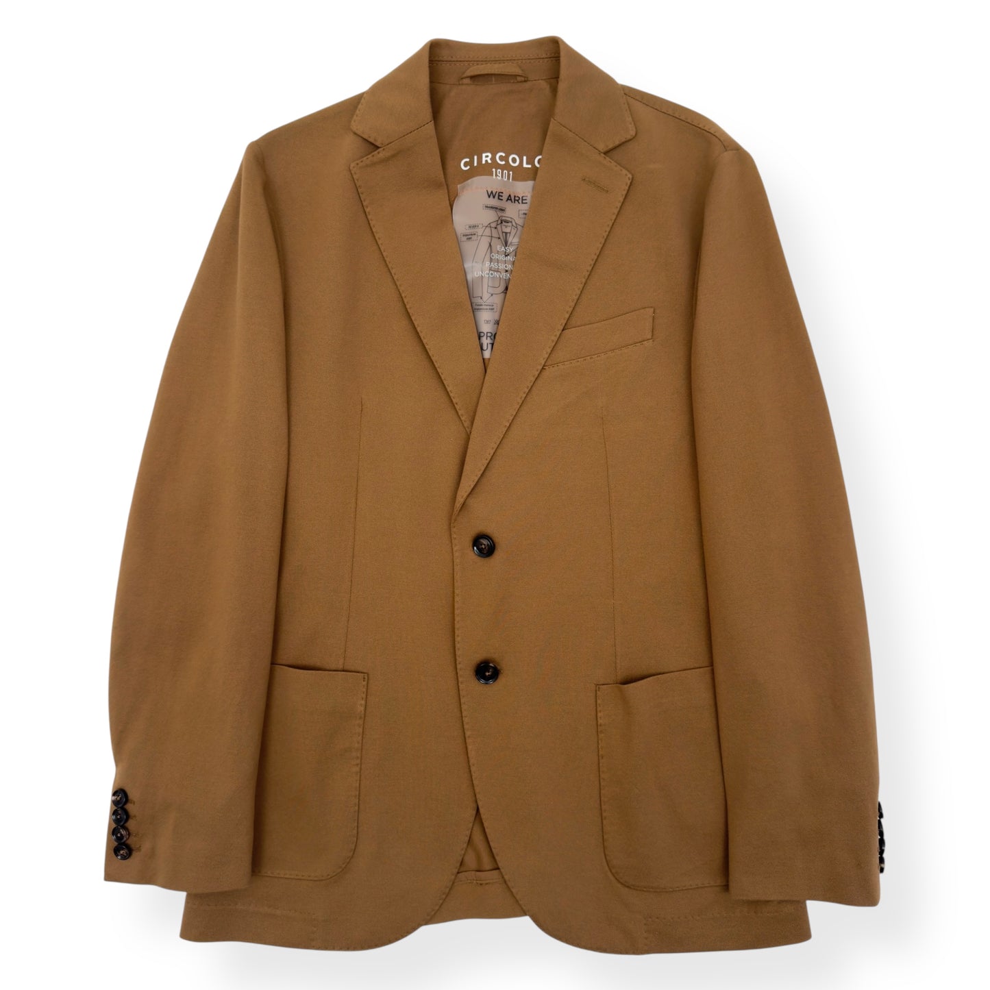 CIRCOLO 1901 BASIC BLAZER BEIGE 52 / XL