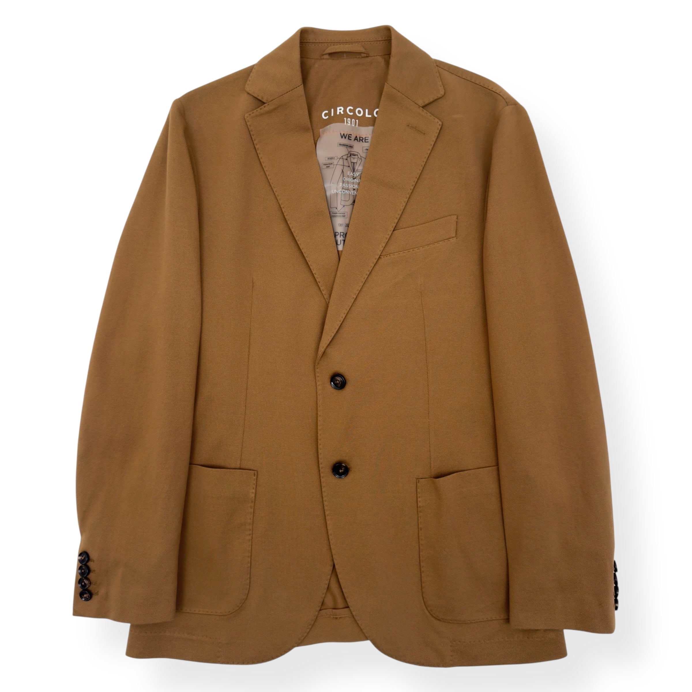 CIRCOLO 1901 BASIC BLAZER BEIGE 52 / XL