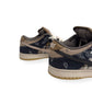NIKE X TRAVIS SCOTT SB DUNK ‘CACTUS JACK’ LOW SNEAKER BROWN UK6