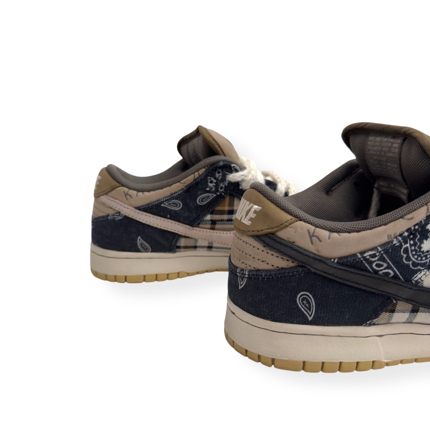 NIKE X TRAVIS SCOTT SB DUNK ‘CACTUS JACK’ LOW SNEAKER BROWN UK6