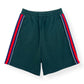 GUCCI GG JACQUARD JERSEY SHORTS FOREST GREEN M