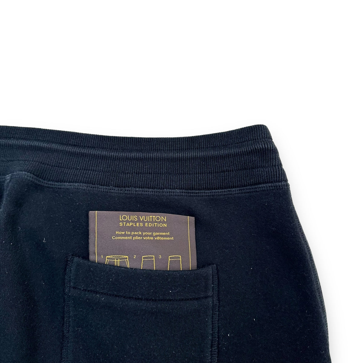 LOUIS VUITTON STAPLES EDITION SWEATPANTS BLACK XXL