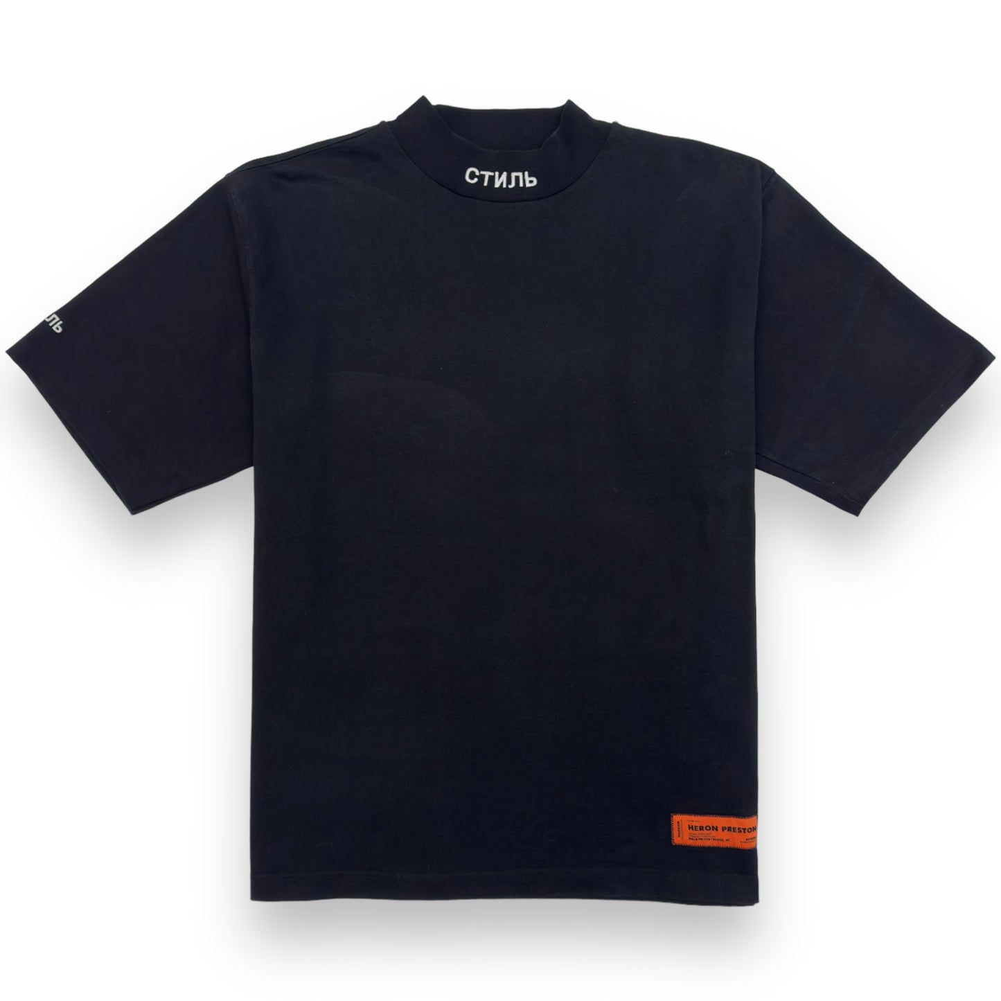 HERON PRESTON T-SHIRT BLACK L