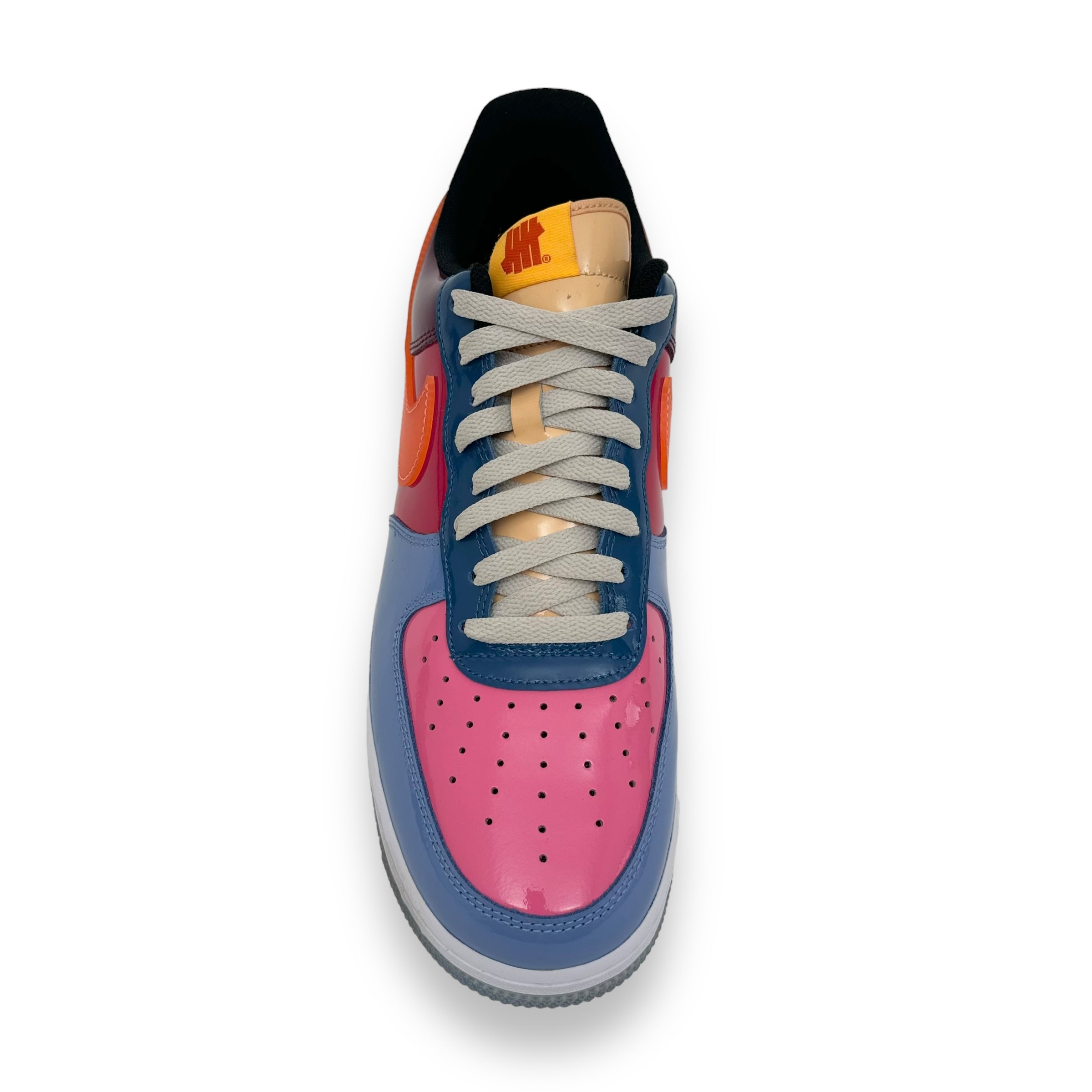 NIKE AIR FORCE 1 LOW X UNDEFEATED SNEAKER TOTAL ORANGE UK10.5