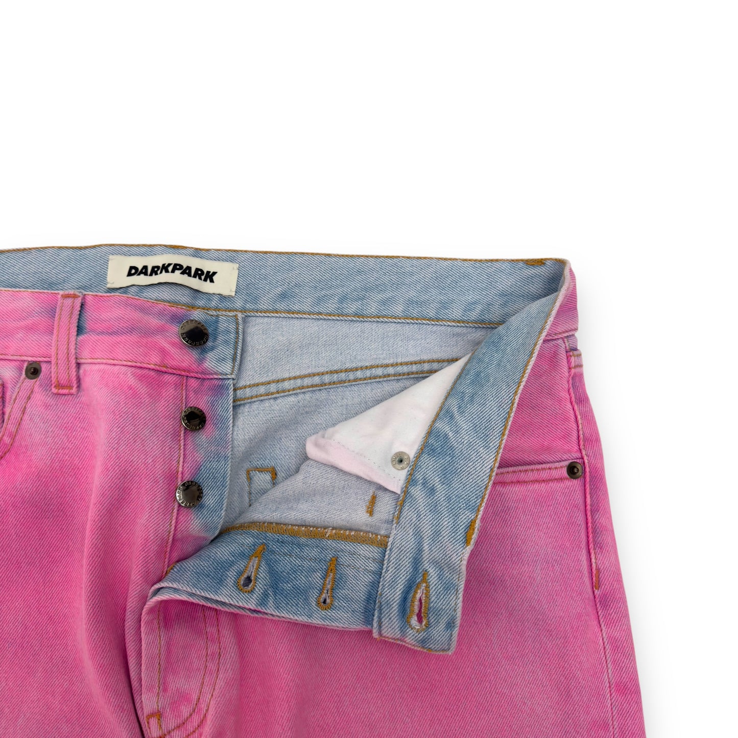 DARKPARK LARRY DENIM JEANS PINK / BLUE W33”