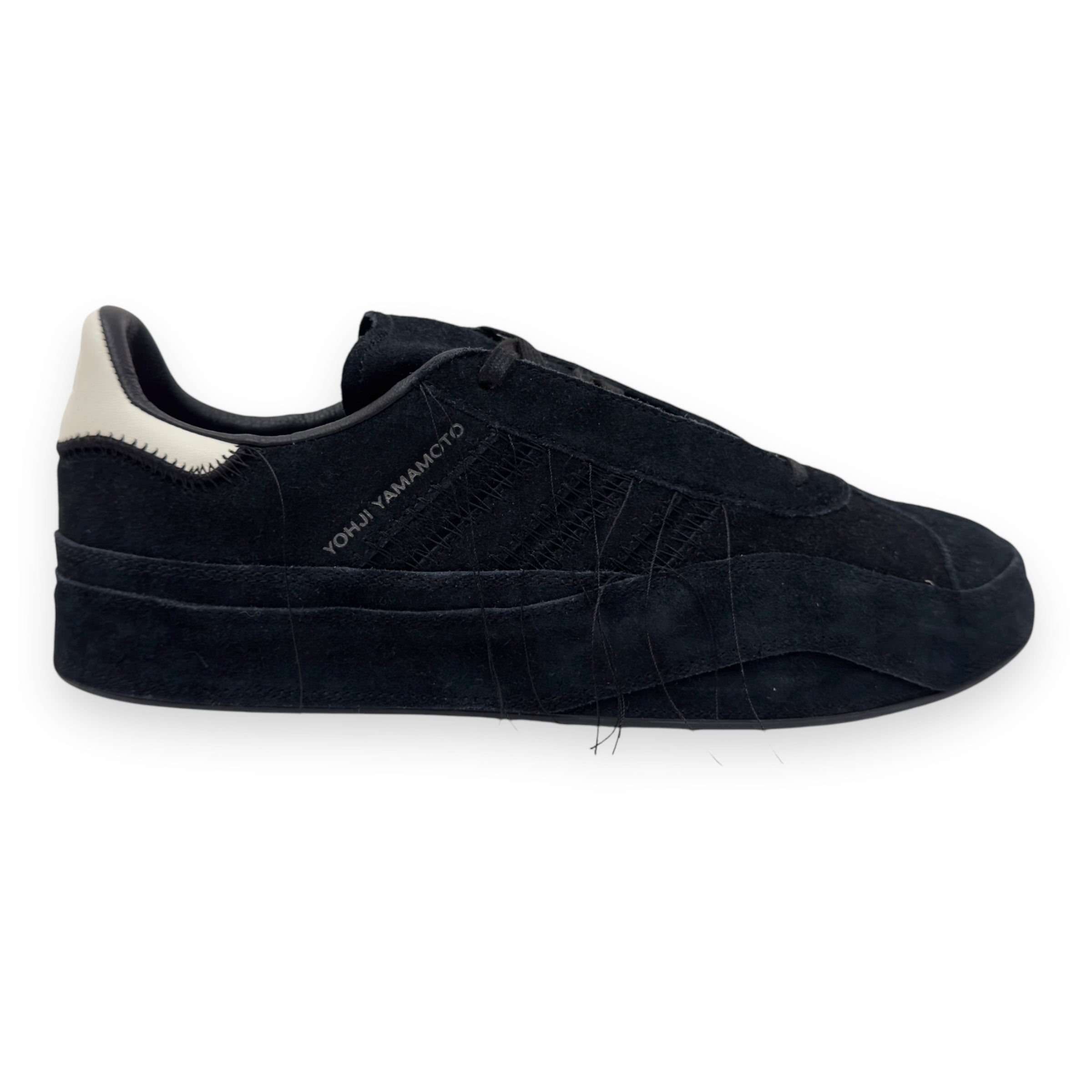 ADIDAS Y-3 GAZELLE SUEDE SNEAKER NAVY UK10.5
