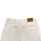 LOUIS VUITTON JACQUARD DENIM SKATE TROUSERS ECRU WHITE W34”